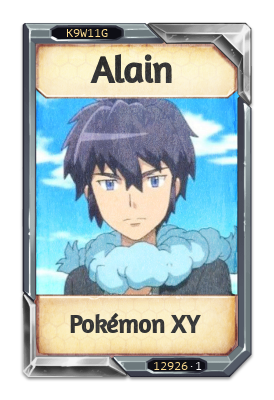 Alain Pokémon XY