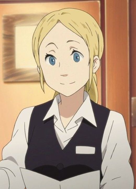 Hotel Front Desk Lady K-On! Movie