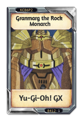 Granmarg the Rock Monarch Yu-Gi-Oh! GX