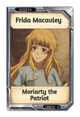 Frida Macauley Moriarty the Patriot