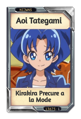 Aoi Tategami Kirakira Precure a la Mode