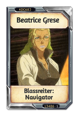 Beatrice Grese Blassreiter: Navigator