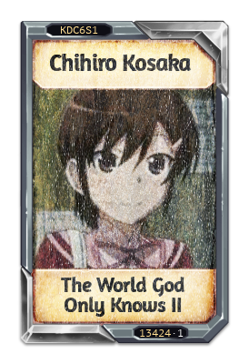 Chihiro Kosaka The World God Only Knows II