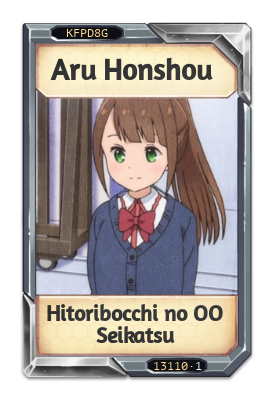 Aru Honshou Hitoribocchi no OO Seikatsu