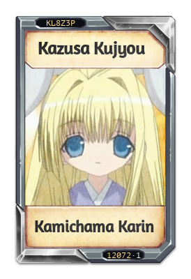 Kazusa Kujyou Kamichama Karin