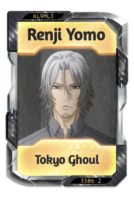 Renji Yomo Tokyo Ghoul