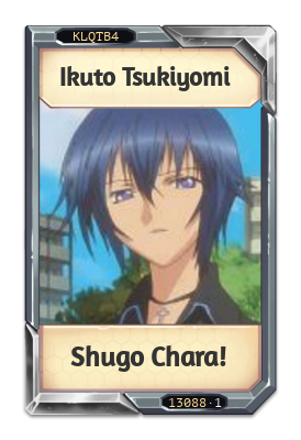 Ikuto Tsukiyomi Shugo Chara!