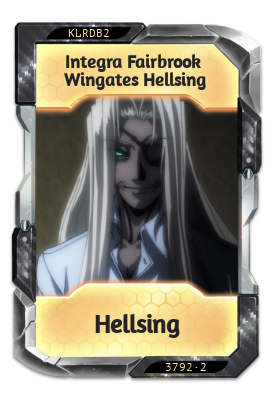 Integra Fairbrook Wingates Hellsing Hellsing