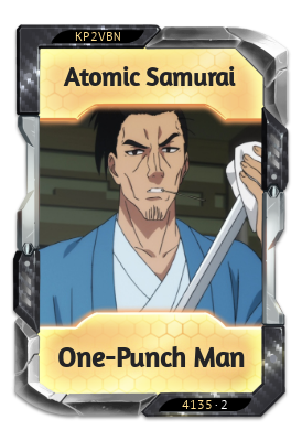 Atomic Samurai One-Punch Man