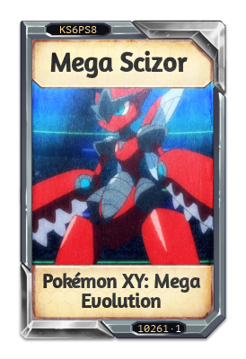 Mega Scizor Pokémon XY: Mega Evolution