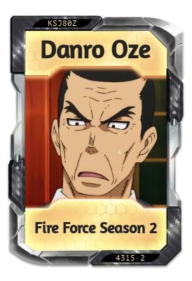 Danro Oze Fire Force Season 2