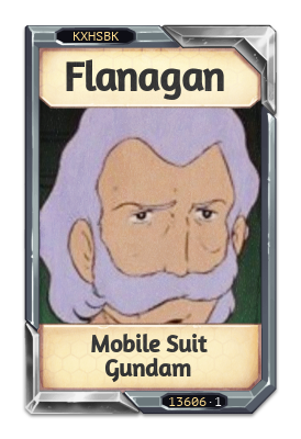 Flanagan Mobile Suit Gundam