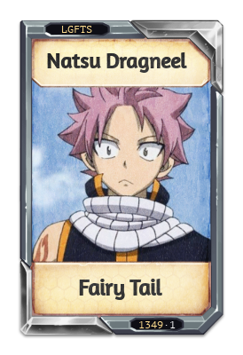 Natsu Dragneel Fairy Tail