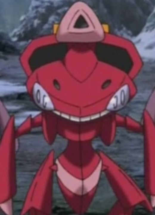 Red Genesect Pokémon: Genesect and the Legend Awakened