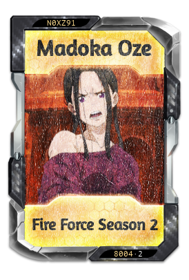 Madoka Oze Fire Force Season 2