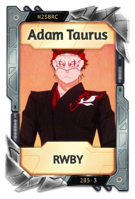 Adam Taurus RWBY