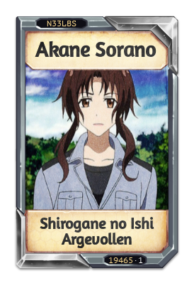 Akane Sorano Shirogane no Ishi Argevollen