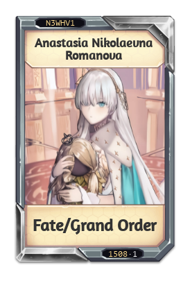 Anastasia Nikolaevna Romanova Fate/Grand Order