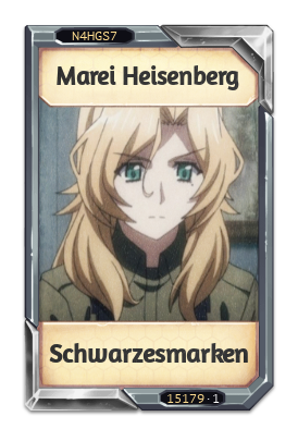 Marei Heisenberg Schwarzesmarken