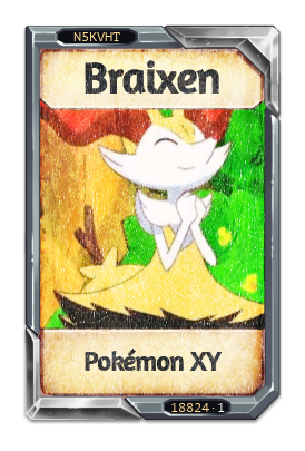 Braixen Pokémon XY