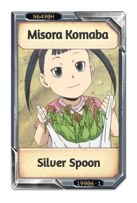 Misora Komaba Silver Spoon