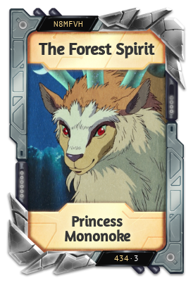 The Forest Spirit Princess Mononoke