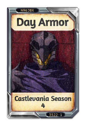 Day Armor Castlevania Season 4