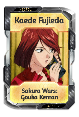 Kaede Fujieda Sakura Wars: Gouka Kenran