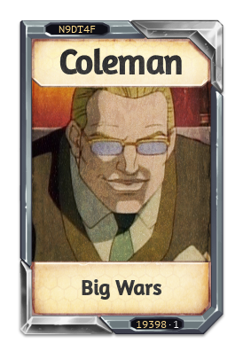 Coleman Big Wars