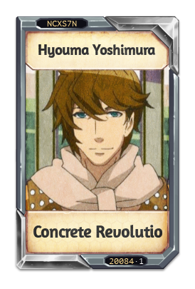 Hyouma Yoshimura Concrete Revolutio