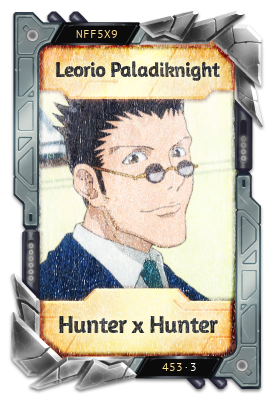 Leorio Paladiknight Hunter x Hunter