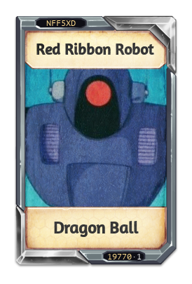 Red Ribbon Robot Dragon Ball