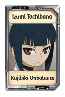 Izumi Tachibana Kujibiki Unbalance