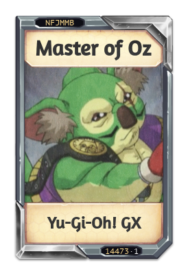 Master of Oz Yu-Gi-Oh! GX