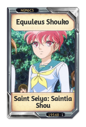 Equuleus Shouko Saint Seiya: Saintia Shou