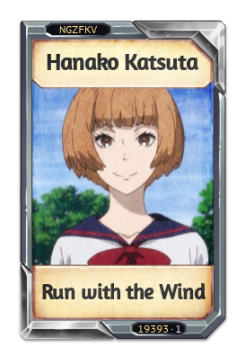 Hanako Katsuta Run with the Wind