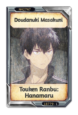 Doudanuki Masakuni Touken Ranbu: Hanamaru