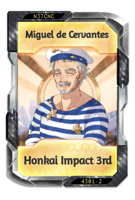 Miguel de Cervantes Honkai Impact 3rd