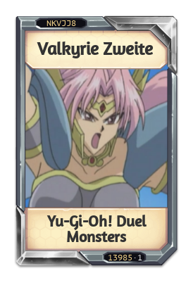 Valkyrie Zweite Yu-Gi-Oh! Duel Monsters