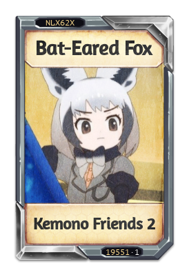 Bat-Eared Fox Kemono Friends 2