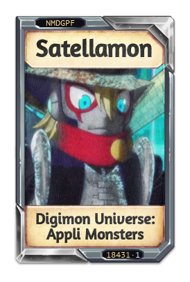 Satellamon Digimon Universe: Appli Monsters