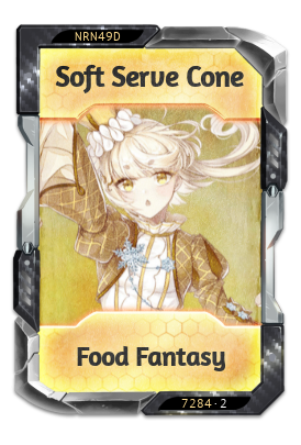 Soft Serve Cone Food Fantasy