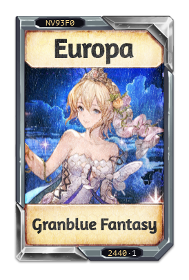 Europa Granblue Fantasy