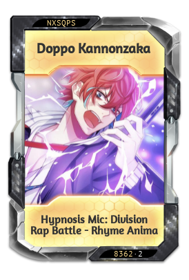 Doppo Kannonzaka Hypnosis Mic: Division Rap Battle - Rhyme Anima