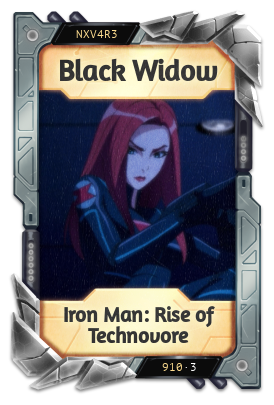 Black Widow Iron Man: Rise of Technovore