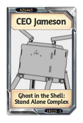 CEO Jameson Ghost in the Shell: Stand Alone Complex