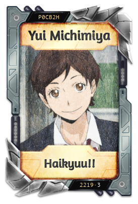 Yui Michimiya Haikyuu!!