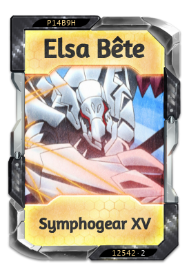 Elsa Bête Symphogear XV