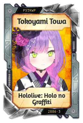 Tokoyami Towa Hololive: Holo no Graffiti