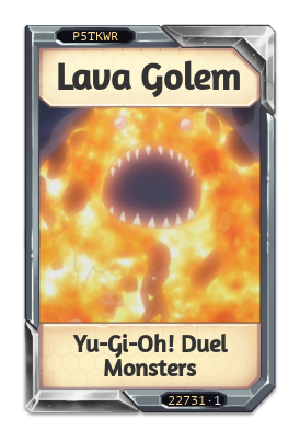 Lava Golem Yu-Gi-Oh! Duel Monsters